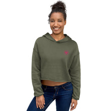 Load image into Gallery viewer, Spread Love | Crop Hoodie