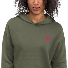 Load image into Gallery viewer, Spread Love | Crop Hoodie